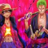 Zoro And Luffy Paint By Numbers