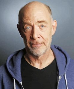 Aesthetic Jk Simmons Paint By Numbers