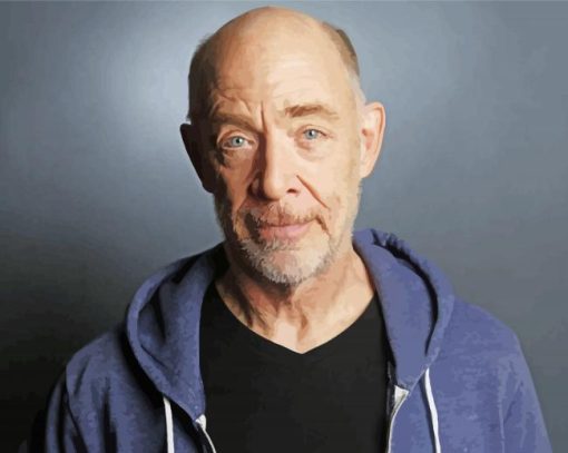 Aesthetic Jk Simmons Paint By Numbers