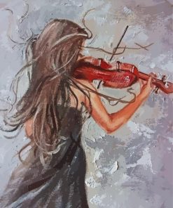 Cello Player Monika Luniak Paint By Numbers