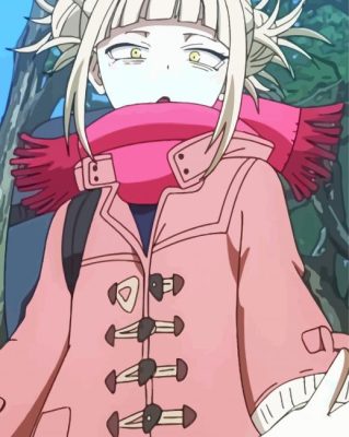 Cute Toga Himiko Paint By Numbers