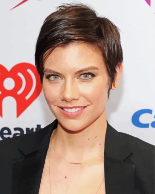 Gorgeous Lauren Cohan Paint By Numbers