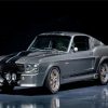 Grey Shelby Mustang Paint By Numbers