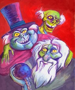 Hitchhiking Ghosts Paint By Numbers