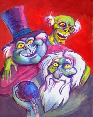 Hitchhiking Ghosts Paint By Numbers