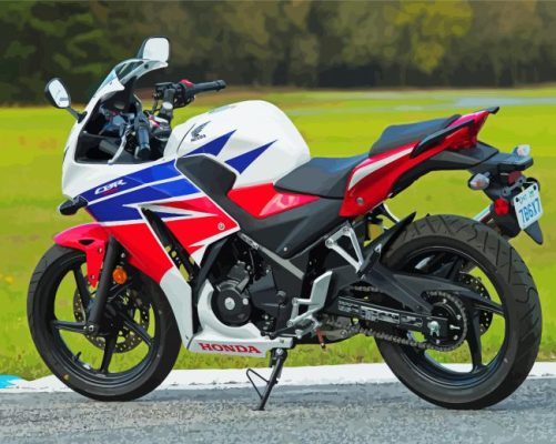 Honda Cbr300r Paint By Numbers