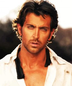 Hrithik Roshan Paint By Numbers