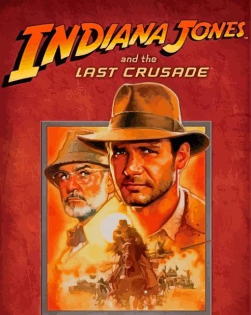 Indiana Jones And The Last Crusade Movie Paint By Numbers