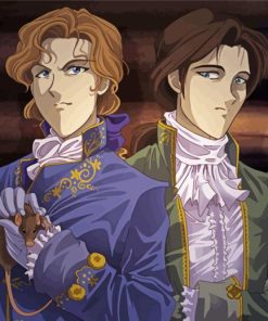 Interview With The Vampire Lestat And Louis Art Paint By Numbers