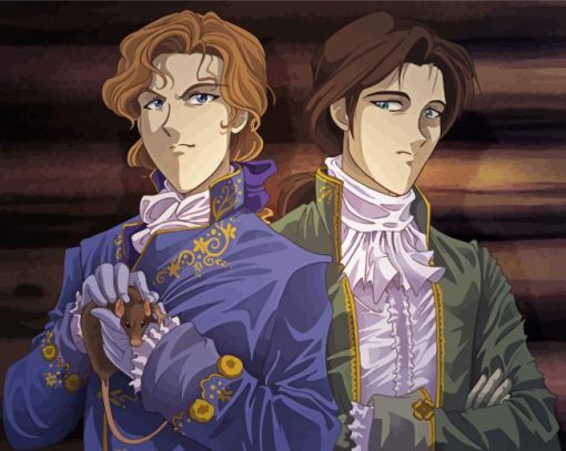 Interview With The Vampire Lestat And Louis Art Paint By Numbers