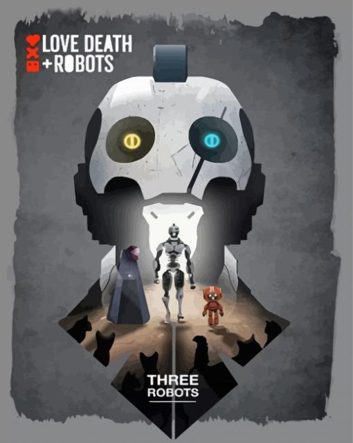 Love Death And Robots Poster Paint By Numbers