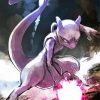 Mewtwo Pokémon Art Paint By Numbers