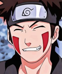 Naruto Kiba Inuzuka Paint By Numbers