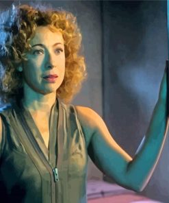 River Song Doctor Who Character Paint By Numbers