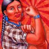 Strong Native Woman Paint By Numbers