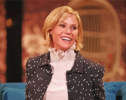 The Actress Julie Bowen Paint By Numbers