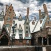 Vintage Hogsmeade Buildings Paint By Numbers