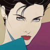 Woman Face Patrick Nagel Paint By Numbers