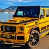 Yellow G Wagon Paint By Numbers