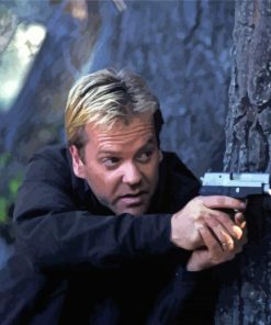 24 Jack Bauer Paint By Numbers