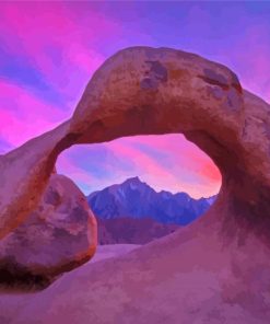 Alabama Hills Lone Pine Paint By Numbers