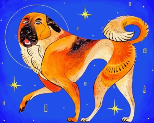 Anatolian Shepherd Dog Art Paint By Numbers