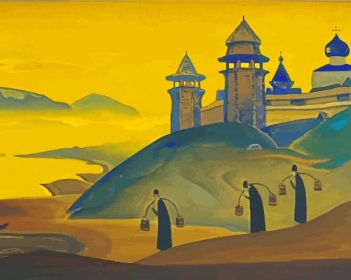 And We Are Trying By Nicholas Roerich Paint By Numbers