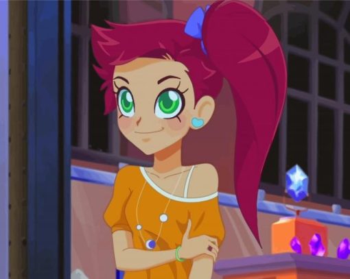 Auriana Lolirock Animation Character Paint By Numbers