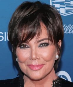 Beautiful Kris Jenner Paint By Numbers