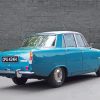 Blue Rover P6 Car Paint By Numbers