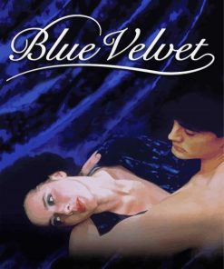 Blue Velvet Movie Poster Paint By Numbers