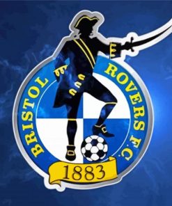 Bristol Rovers Logo Paint By Numbers