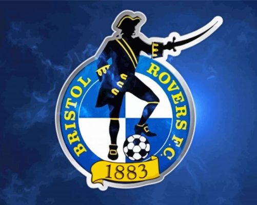 Bristol Rovers Logo Paint By Numbers