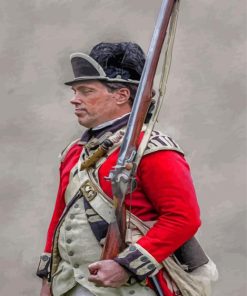 British Soldier Paint By Numbers