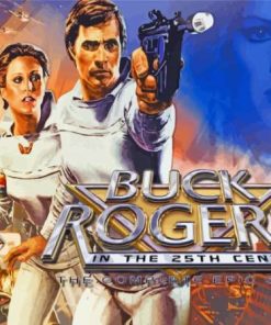 Buck Rogers Poster Paint By Numbers