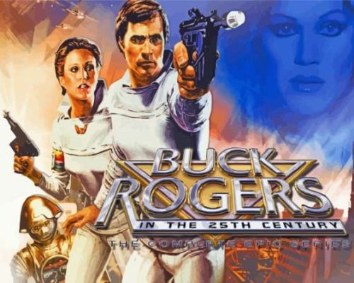 Buck Rogers Poster Paint By Numbers