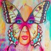 Butterfly Girl Paint By Numbers