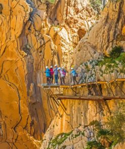 Caminito Del Rey Malaga Spain Paint By Numbers