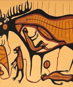 Canadian Indigenous Art Paint By Numbers