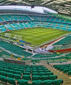 Celtic Park Stadium In Scotland Paint By Numbers