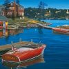 Classic Vintage Boats Paint By Numbers