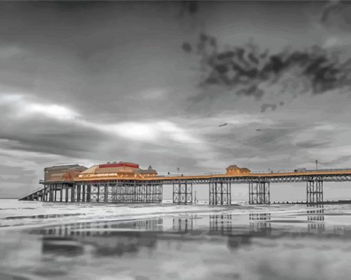 Cromer Pier In England Paint By Numbers