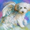 Cute Dog Angel Paint By Numbers