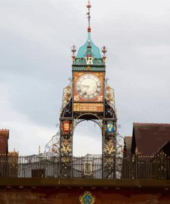 Eastgate Clock Chester Paint By Numbers