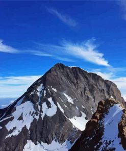 Eiger Symmit Landscape Paint By Numbers