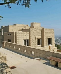 Ennis House In Los Angeles Paint By Numbers