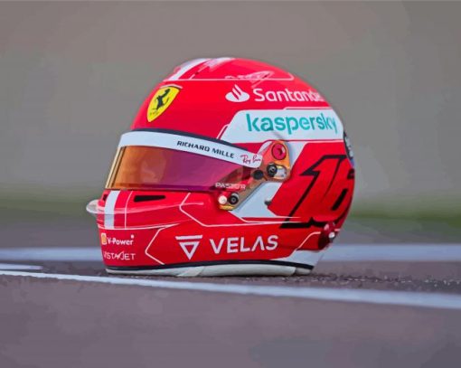 F1 Helment Paint By Numbers