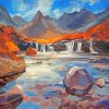 Fairy Pools Abstract Paint By Numbers