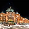 Flinders Street Railway Station Paint By Numbers