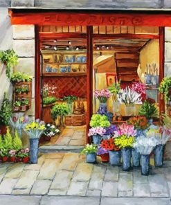 Floral Shop Paint By Numbers